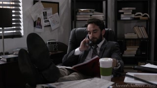 Natural Tits and High Heels: India Summer's Office Seduction - лучшее порно 24/7 на HOTSEXVIDEOS24.COM