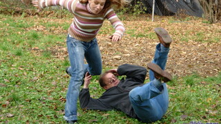 Sherman and Natali's Sexy Ballgame - лучшее порно 24/7 на HOTSEXVIDEOS24.COM