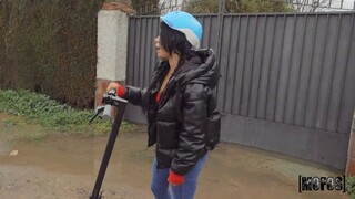 Wild Scooter Ride - Megan Fiore Sucks & Fucks Jordi - лучшее порно 24/7 на HOTSEXVIDEOS24.COM