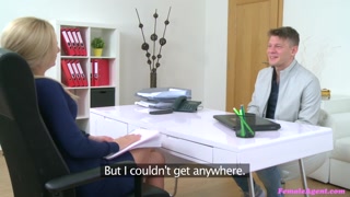Office Fuck: Agent Loves Stud's Huge Cock - лучшее порно 24/7 на HOTSEXVIDEOS24.COM