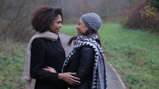 Redhead and Brunette Lesbians: A Tattooed Pair - лучшее порно 24/7 на HOTSEXVIDEOS24.COM