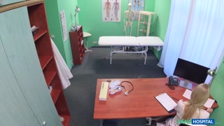 Standing doggystyle fuck with nurse in uniform - лучшее порно 24/7 на HOTSEXVIDEOS24.COM