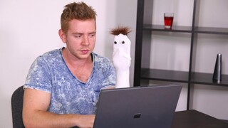 Doggystyle Puppet Sock - смотрите горячие секс видео на HOTSEXVIDEOS24.COM