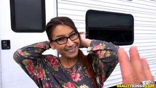 Tattooed brunette Penny Hart deepthroats and swallows cum - лучшее порно 24/7 на HOTSEXVIDEOS24.COM