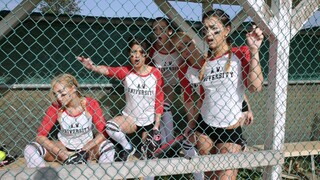 Blonde, Brunette, and Latina Fun - лучшее порно 24/7 на HOTSEXVIDEOS24.COM