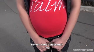 Czech Brunette with Big Tits Pregnant in Streets 89 - лучшее порно 24/7 на HOTSEXVIDEOS24.COM