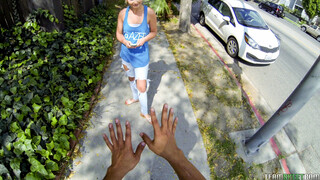 Dani Desire takes dick in the alley - лучшее порно 24/7 на HOTSEXVIDEOS24.COM