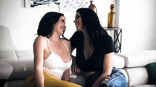 Lesbian Stepmoms Krissy Lynn and Reagan Foxx Share Stepson - лучшее порно 24/7 на HOTSEXVIDEOS24.COM