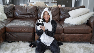 Zerella Skies Moans in Puppet Pal Panda Scene - лучшее порно 24/7 на HOTSEXVIDEOS24.COM