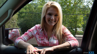 Petite Blonde with Medium Tits Fucked in Car – POV - лучшее порно 24/7 на HOTSEXVIDEOS24.COM