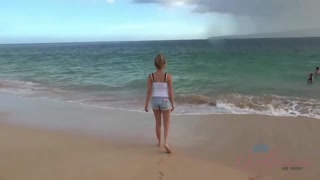 Athena Faris First Trip to Hawaii - Blonde Beach Sex - лучшее порно 24/7 на HOTSEXVIDEOS24.COM