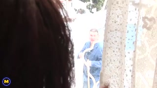 Mature slut Janella sucks cock and gets filled - лучшее порно 24/7 на HOTSEXVIDEOS24.COM