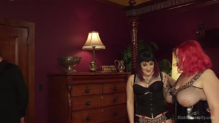 Big & Beautiful: April Flores and Camille Black in Wild BDSM - лучшее порно 24/7 на HOTSEXVIDEOS24.COM