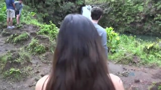 Naughty brunette Zaya Cassidy loves sucking dick outdoors - лучшее порно 24/7 на HOTSEXVIDEOS24.COM