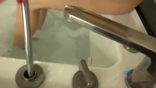 Skinny Kristen Scott teases with tattoos and toys - лучшее порно 24/7 на HOTSEXVIDEOS24.COM