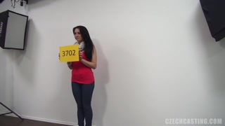 Barbora: Dazzling Czech Brunette in Naughty Casting - смотрите горячие секс видео на HOTSEXVIDEOS24.COM