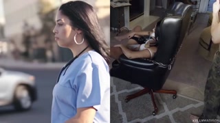 Split Screen Nurse Threesome with Kelly & Vanessa - лучшее порно 24/7 на HOTSEXVIDEOS24.COM