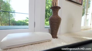 Pierced and inked June takes big cock in casting - лучшее порно 24/7 на HOTSEXVIDEOS24.COM
