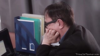 Tess and her teacher share a hot old and young moment - лучшее порно 24/7 на HOTSEXVIDEOS24.COM