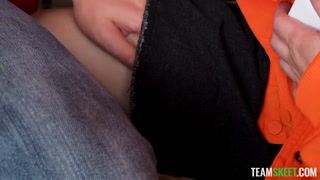 Freckled Nerdy Tomboy Mochi Gets Pussy Licked - лучшее порно 24/7 на HOTSEXVIDEOS24.COM