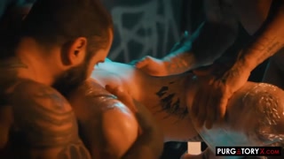 Brunette with Tats Begs for Facials - лучшее порно 24/7 на HOTSEXVIDEOS24.COM