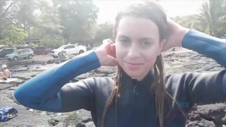 Amateur Brunette GF Jill Kassidy - Beach Handjob & Wild Bed Fuck - лучшее порно 24/7 на HOTSEXVIDEOS24.COM