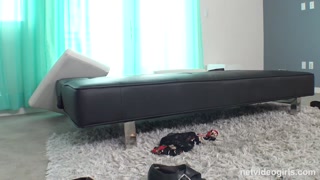 Hot Brunette Veronica - Stockings & Shaved Pussy Casting - лучшее порно 24/7 на HOTSEXVIDEOS24.COM