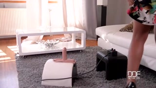 Angelina Wild gets wild on Sybian - Medium tits bouncing - лучшее порно 24/7 на HOTSEXVIDEOS24.COM