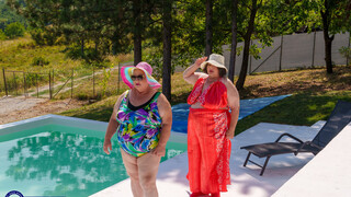 Granny Stepmoms Jana and Edina Teach Maya a Lesson - лучшее порно 24/7 на HOTSEXVIDEOS24.COM