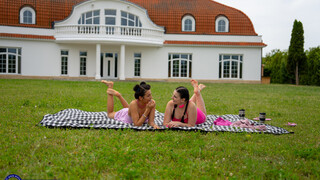 Stepgranny Gets Double Licked in Sleepover Threesome - лучшее порно 24/7 на HOTSEXVIDEOS24.COM