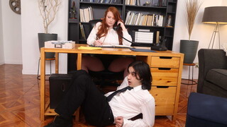 Yaya's Office Seduction Ends in Deepthroat Blowjob - лучшее порно 24/7 на HOTSEXVIDEOS24.COM