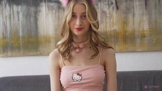  Young Sasha Paige Takes on Two Big Cocks - лучшее порно 24/7 на HOTSEXVIDEOS24.COM