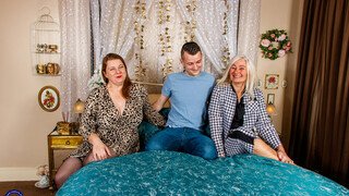 Cougar Threesome: Ellen B, Mature Rachel, and Stepson - смотрите горячие секс видео на HOTSEXVIDEOS24.COM