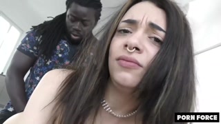 Deepthroat Action with Tiny Latina Khadisha - лучшее порно 24/7 на HOTSEXVIDEOS24.COM