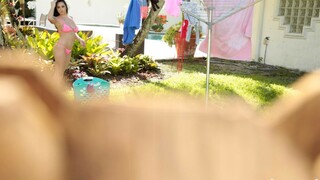 Laundry Day Outdoor Sex - смотрите горячие секс видео на HOTSEXVIDEOS24.COM