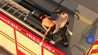 Deepthroat Action with Fireman - лучшее порно 24/7 на HOTSEXVIDEOS24.COM