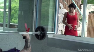 Petra T the Tattooed Granny Takes Young Cock - лучшее порно 24/7 на HOTSEXVIDEOS24.COM